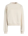 Woolrich Woman Sweatshirt Cream Size L Cotton, Polyester In White
