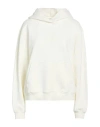 Woolrich Woman Sweatshirt White Size L Cotton