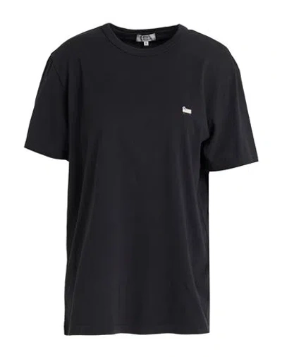 Woolrich Woman T-shirt Black Size M Cotton