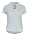 Woolrich Woman T-shirt Grey Size Xs Linen In Grey