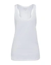 Woolrich Solid Color Cotton Tank Top In White