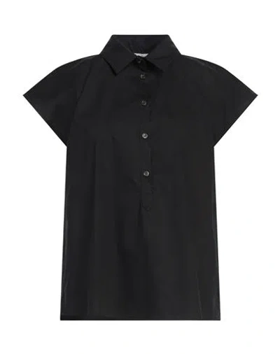 Woolrich Woman Top Black Size M Cotton