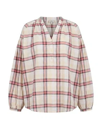 Woolrich Woman Top Ivory Size S Cotton In Multi