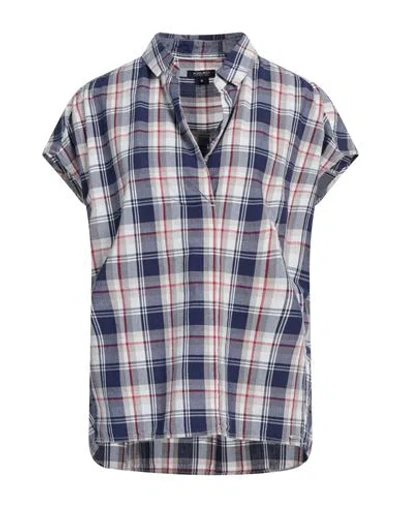 Woolrich Woman Top Navy Blue Size M Cotton