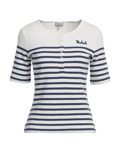 Woolrich Woman T-shirt White Size Xl Cotton