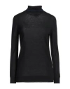 Woolrich Woman Turtleneck Black Size L Virgin Wool