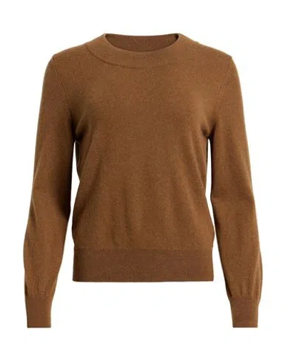 Woolrich Woman Turtleneck Brown Size L Cashmere