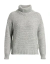 Woolrich Detachable Collar Sweater In Gray