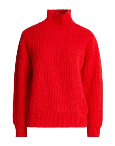 Woolrich Woman Turtleneck Red Size S Virgin Wool