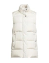 Woolrich Woman Vest Off White Size M Polyamide, Elastane