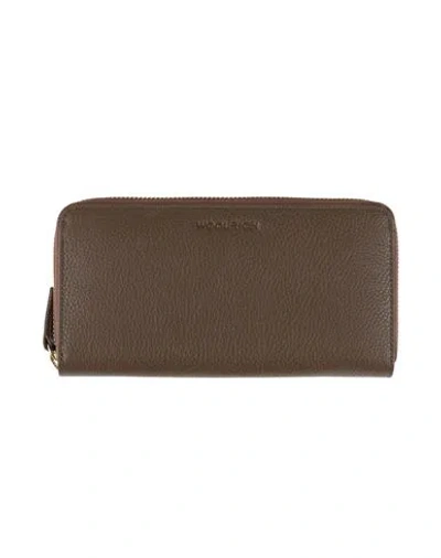 Woolrich Woman Wallet Brown Size - Leather