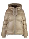 Woolrich 'shiny Nylon Aliquipp In Beige