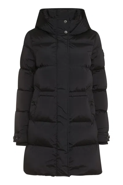 Woolrich Medium Alsea Down Comfort Jacket For Women In Black