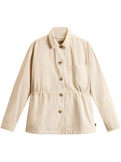 Woolrich Women's Coats In Beige