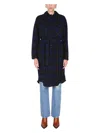Woolrich Women's Gentry Trench In Blue