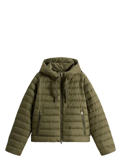 WOOLRICH WOMEN'S NYLON SHORT DOWN JACKET