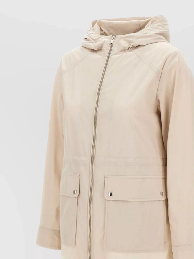 Woolrich Women's Summer Hooded Jacket In Ghiaccio