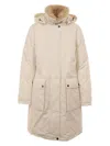 Woolrich Arctic Technical Fabric Parka In White