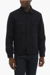 Woolrich Giacca Camicia Trapuntata Alaskan In Lana Riciclata Melton