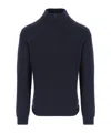 Woolrich Wool Blend Sweater In Blue
