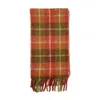 Woolrich Check-pattern Scarf In Orng Check