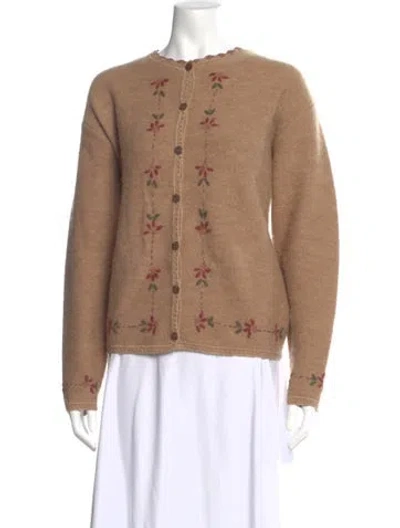 Pre-owned Woolrich Wool Crew Neck Sweater In Neutral