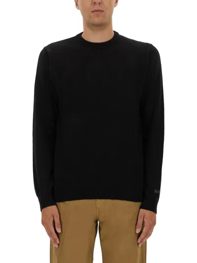 Woolrich Wool Jersey. In Black