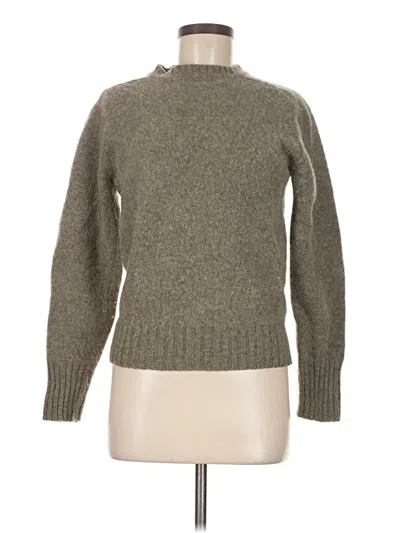 Pre-owned Woolrich Wool Pullover Sweater In Gray