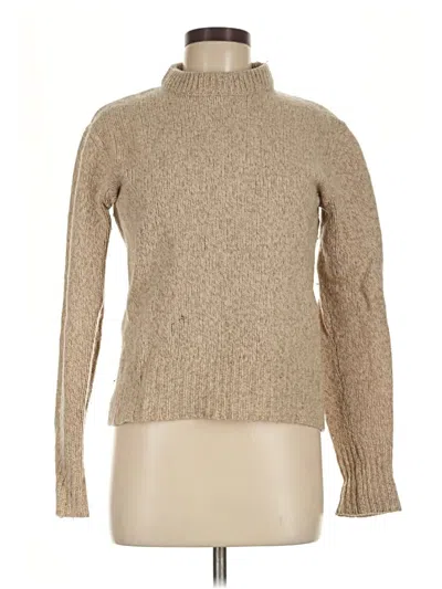 Pre-owned Woolrich Wool Pullover Sweater In Tan