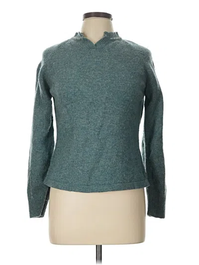 Pre-owned Woolrich Wool Pullover Sweater In Teal