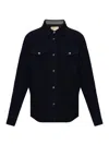 Woolrich Wool Shirt Jacket In Blue