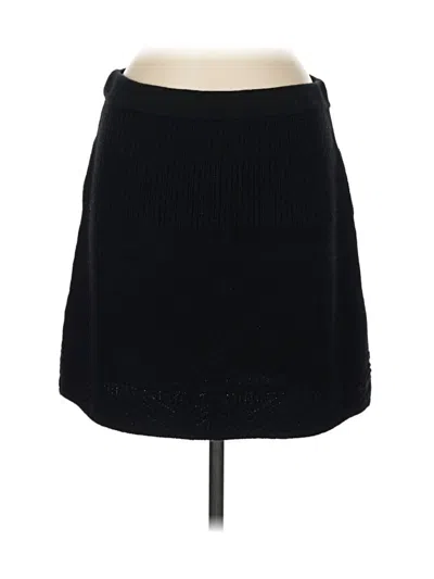 Pre-owned Woolrich Wool Skirt In Black