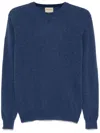 Woolrich Wool Sweater In Blue