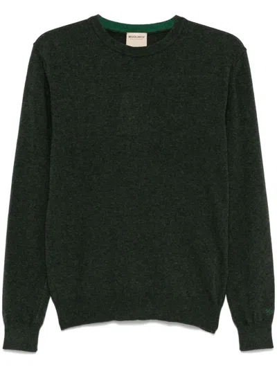 Woolrich Wool Sweater In Green