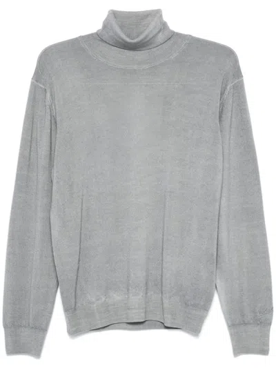 Woolrich Wool Sweater In Grey