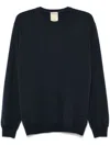 Woolrich Wool Sweater In Blue