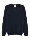 Woolrich Wool Sweater In Blue