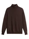 Woolrich Wool Turtleneck Sweater  In Brown