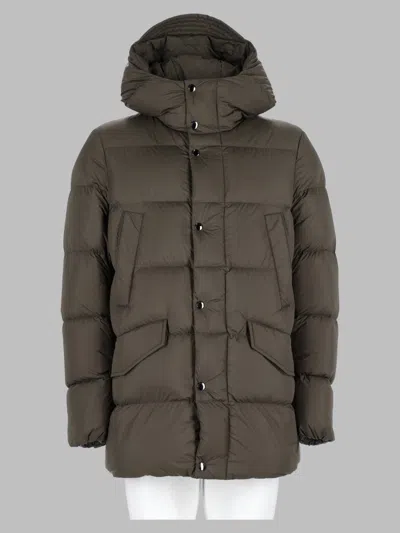Woolrich Wool-blend Sports Jacket In Green