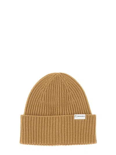 Woolrich Woolen Hat In Brown