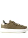 Woolrich Arrow Sneaker In Nubuck In Sand