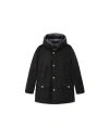 Woolrich Artic Parka Jacket Man Puffer Black Size Xxl Cotton