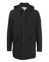 Woolrich Barrow Mac Jacket Man Puffer Black Size Xxl Polyester