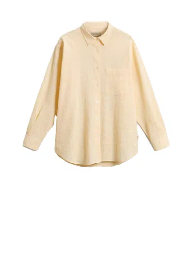 Woolrich Yellow Shirt In Neutral