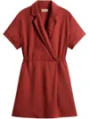 Woolrich Wrap Dress In 红色