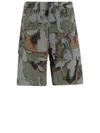 Woolrich X Black Label Camouflage Short Trousers In Multi