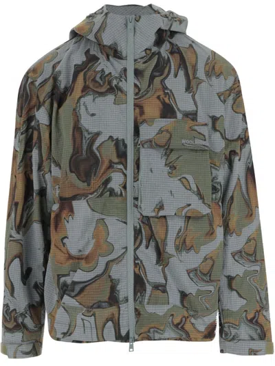 Woolrich X Black Label Tie Dye Jacket In Multi