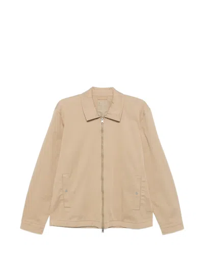 Woolrich Zip Collared Jacket In Neutral