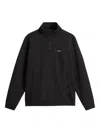 Woolrich Zip Sweatshirt In Black