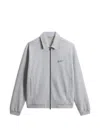 Woolrich Zip Sweatshirt In Blue